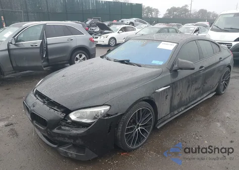 2015 BMW 640I Gran Coupe xDrive из США, поврежденный, VIN WBA6B8C50FD453396